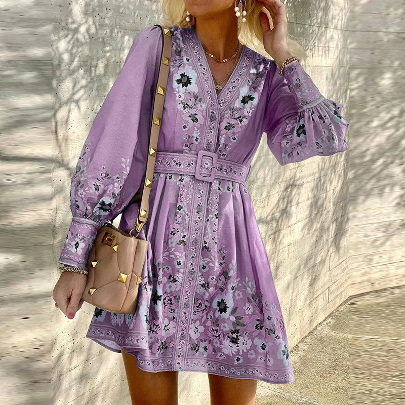 Mc | bohemian mini-dress