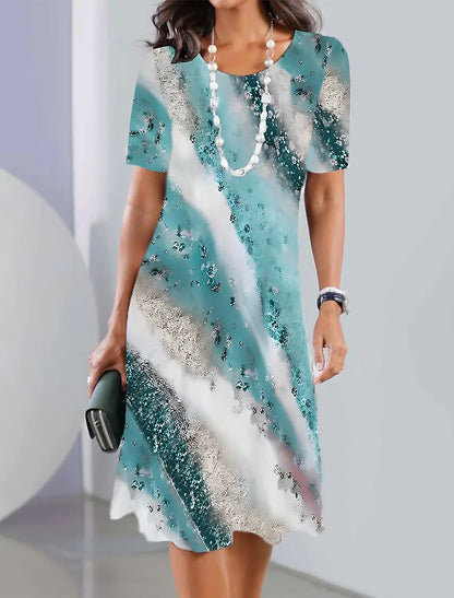 LP | Women's Vintage Print Dresses