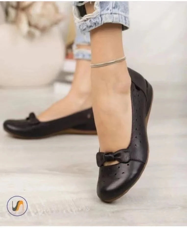 Oxford shoes in breathable leather