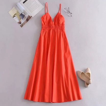 Mc | V-neck summer dress for women