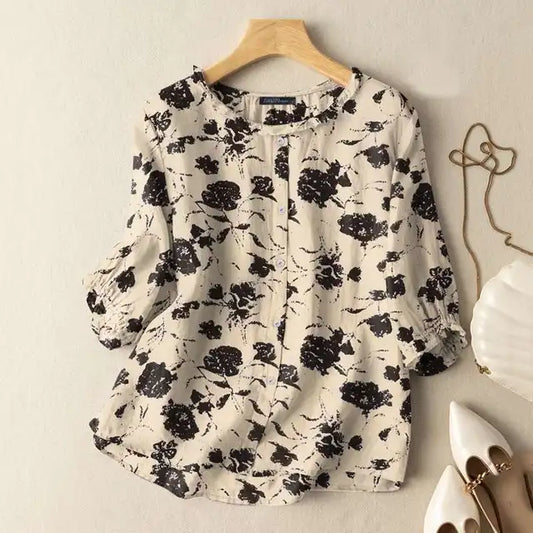 LP | tailored-and-airy blouse