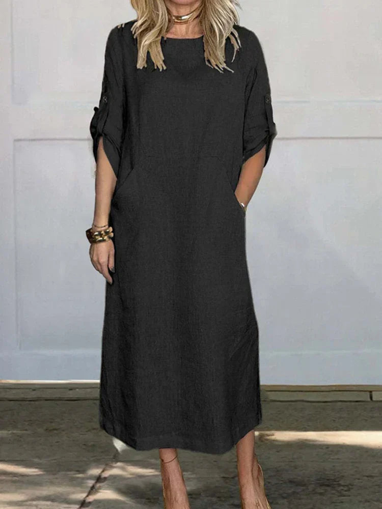 LP | knit dress with pockets