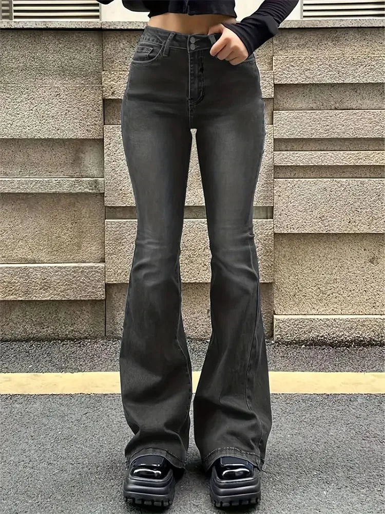 Laura | Flared jeans | Casual comfort | Soft denim