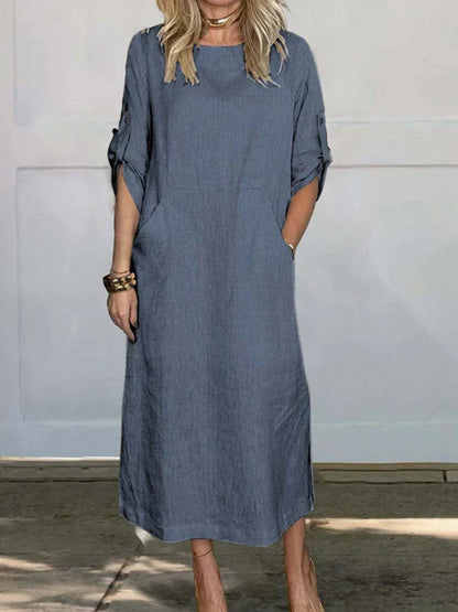 LP | knit dress with pockets