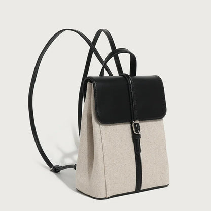 Ella | Preppy canvas backpack for women - Stylish and durable