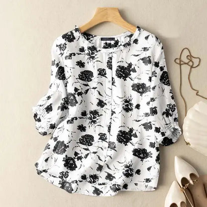 LP | tailored-and-airy blouse