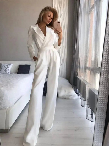 Sophia - Long-sleeved jumpsuit