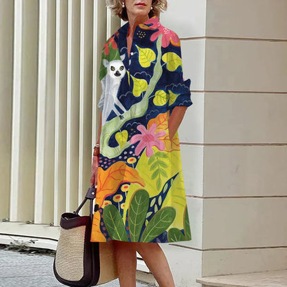 Mc | Anastasia -Fancy Shirt Dress