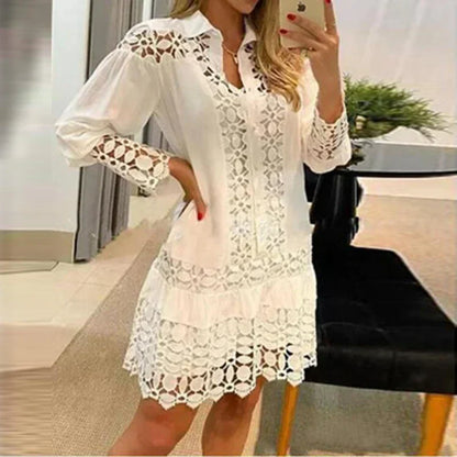 LP | Elegant Lace Mini Dress