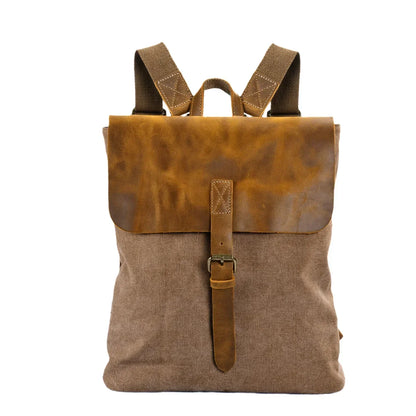 Fatima | Large canvas backpack, elegant and convertible