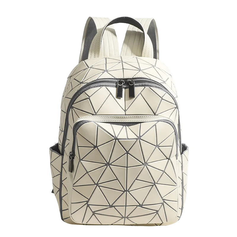 Shelo | Geometric Fashion Large Travel Backpack