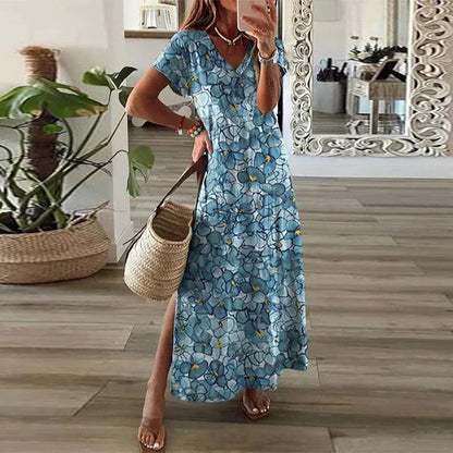 Mc | Vintage floral print dress