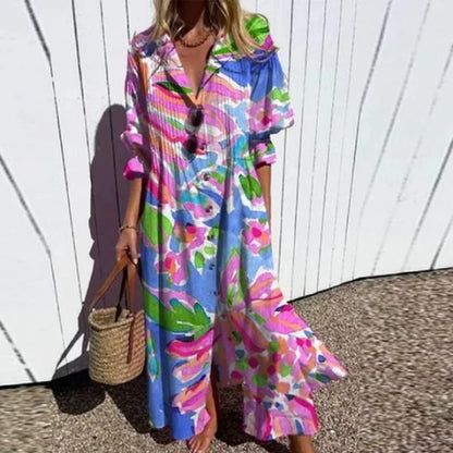 Leni™ | Elegant and Fluid Bohemian Dress