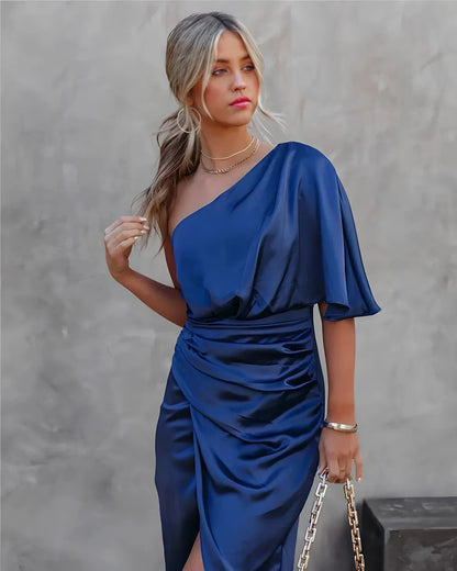 Mc | Elegant Silk Dress