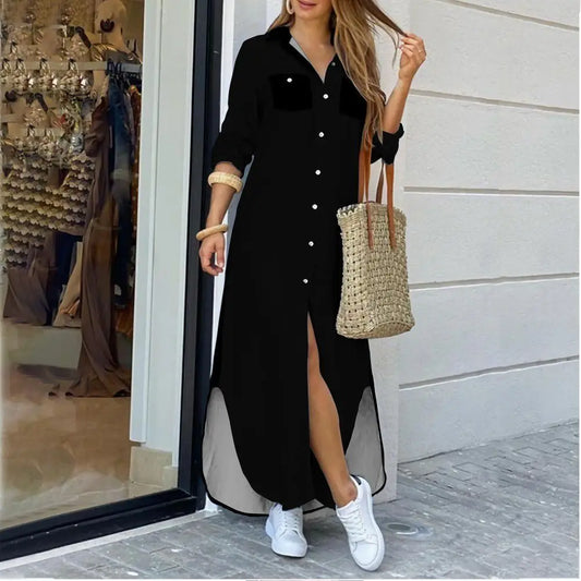 Mc | Casual long shirt dress