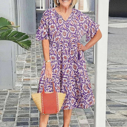 Mc | Summer party dress-broad and bohemian