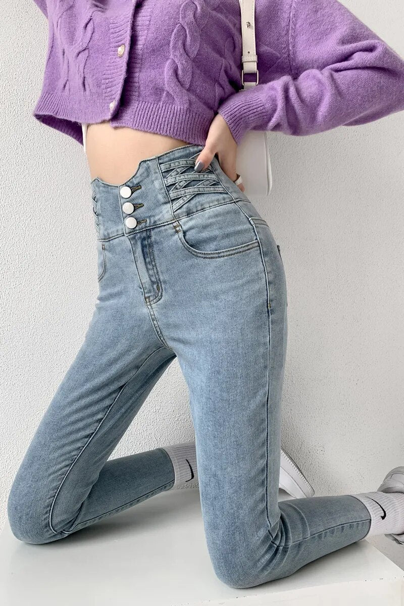 Vintage women's pencil jeans Zocker