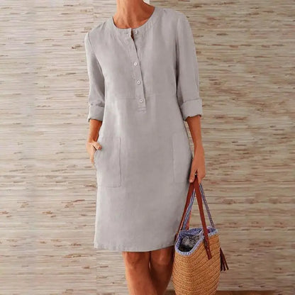 Mc | cotton-and-linen dresses