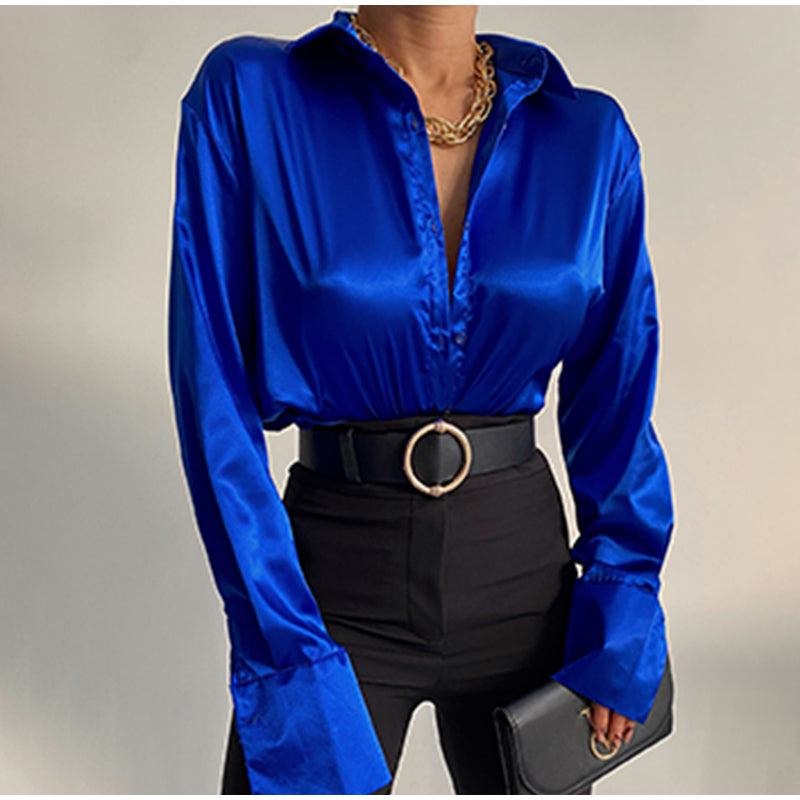 Sammie Satin Blouse | The perfect blouse for every occasion!