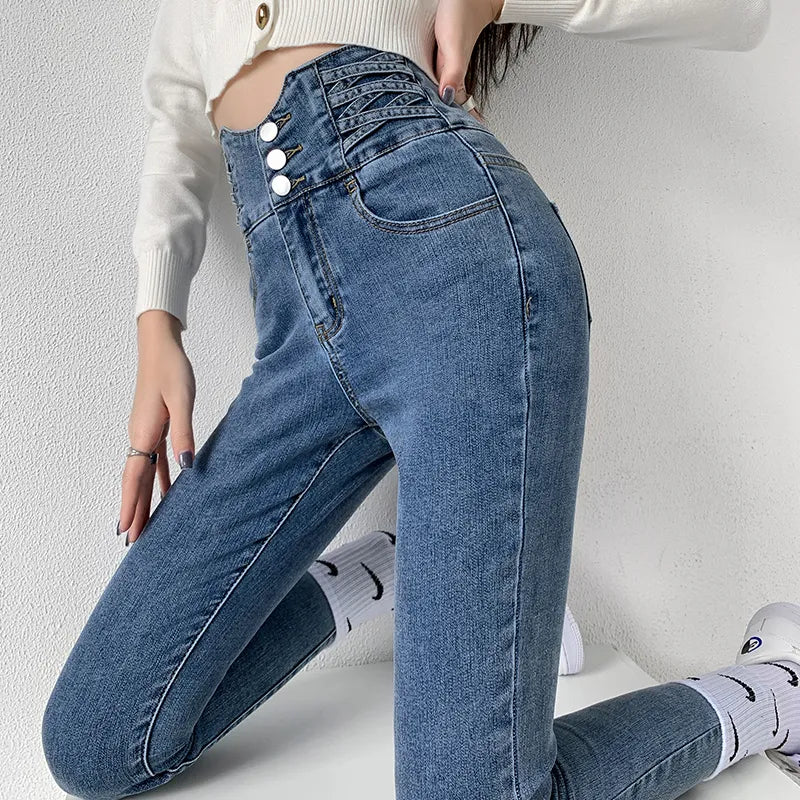 Vintage women's pencil jeans Zocker