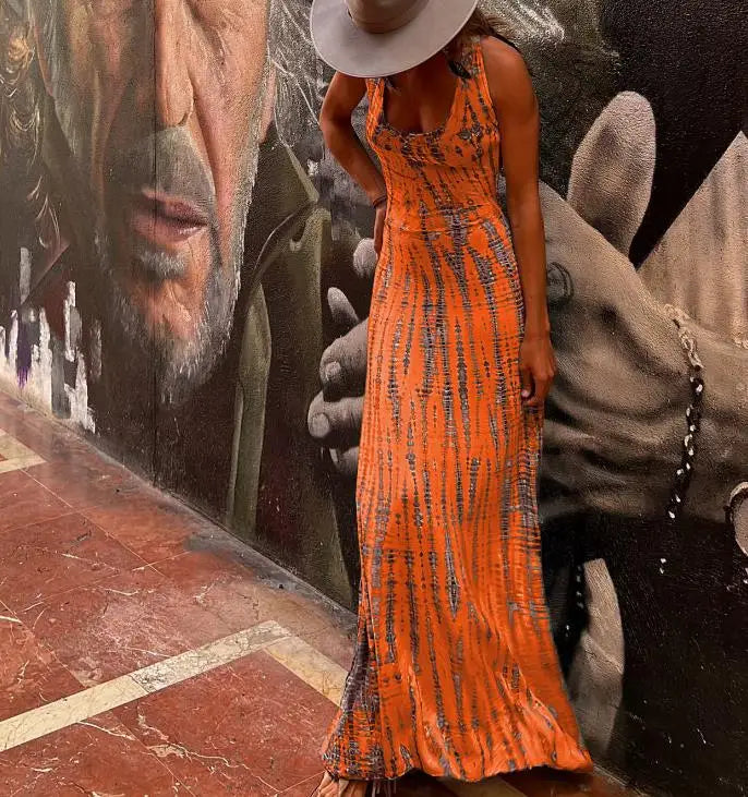 Mc | Benilda -Sexy fashion bohemian sleeveless with open back