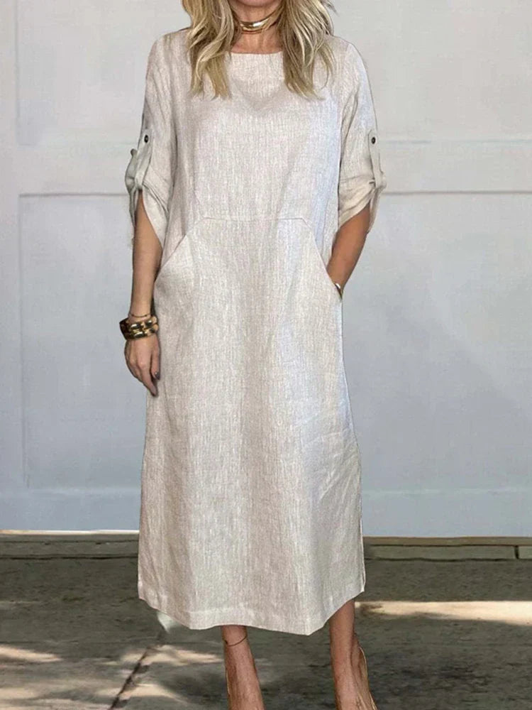 LP | knit dress with pockets