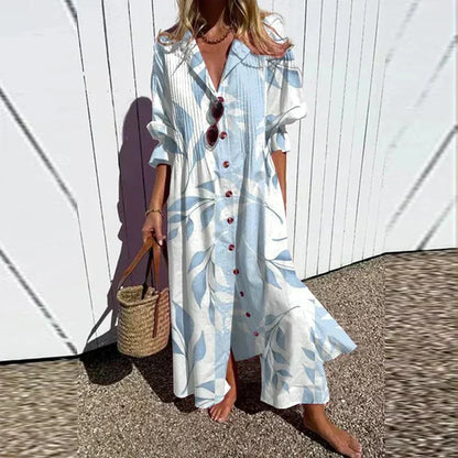 Leni™ | Elegant and Fluid Bohemian Dress