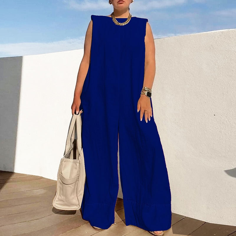 Playful and lightweight jumpsuit