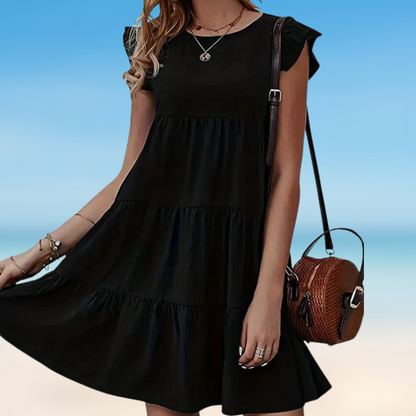Mc | Odella- Elegant mini dress with ruffles