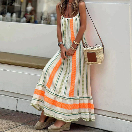LP | Elegant dress in orange