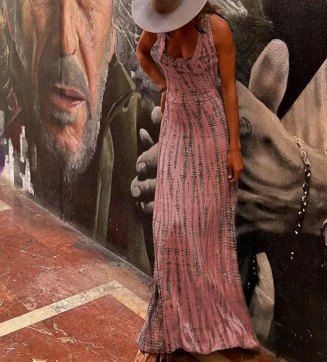 Mc | Benilda -Sexy fashion bohemian sleeveless with open back