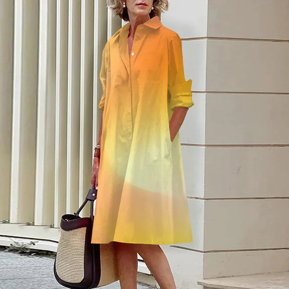 Mc | long-sleeved midi dresses