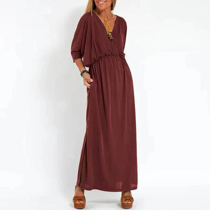 Mc | loose-fitting boho maxi dress
