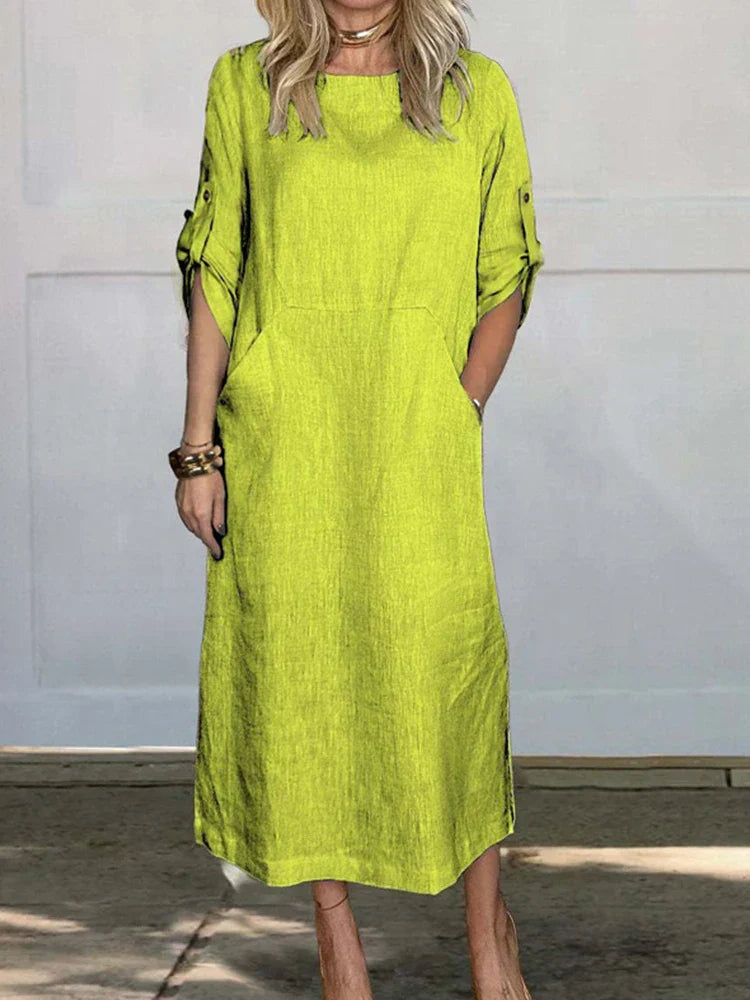 LP | knit dress with pockets