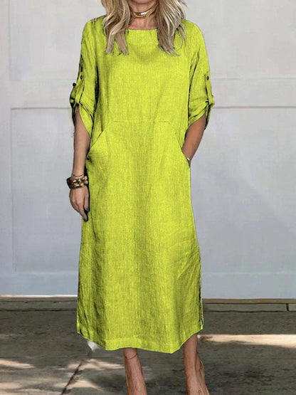 LP | knit dress with pockets