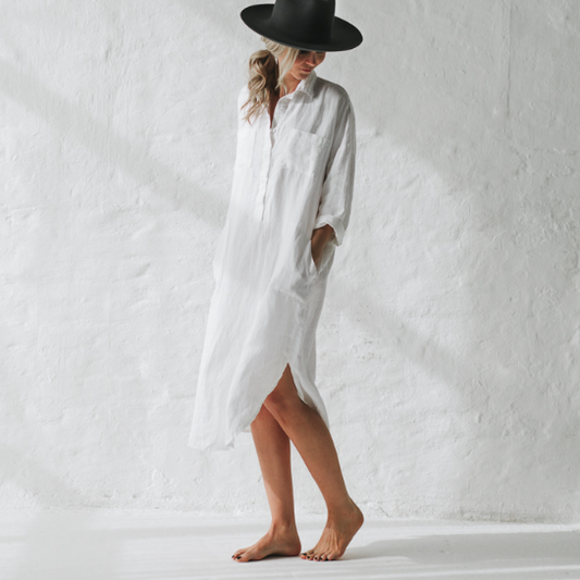 Mc | Elegant White Dress