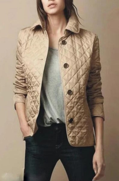 Giacca Evie slim in seta e cotone