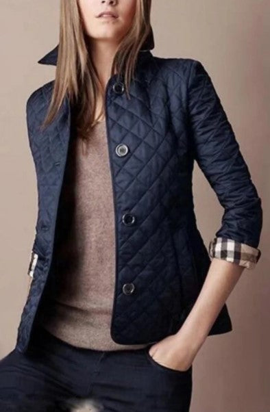 Giacca Evie slim in seta e cotone