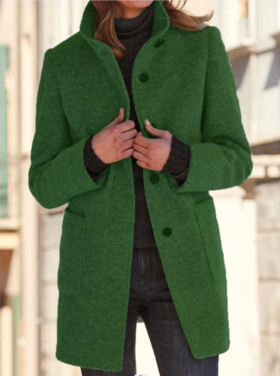Felicity | Elegant and Stylish Women's Coat with Chic Buttons
