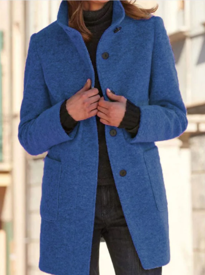 Felicity | Elegant and Stylish Women's Coat with Chic Buttons