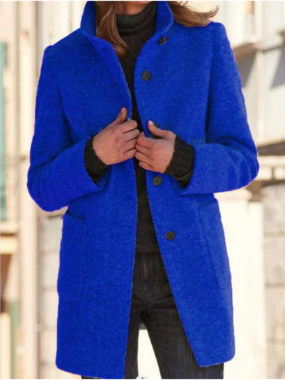 Felicity | Elegant and Stylish Women's Coat with Chic Buttons