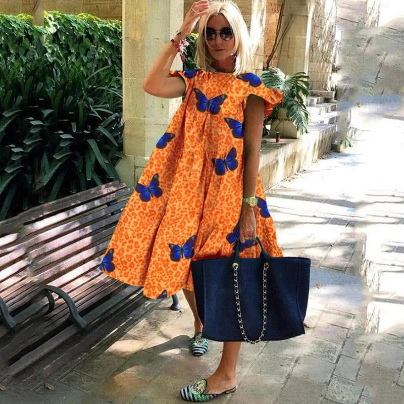 Mc | Vintage wide dress