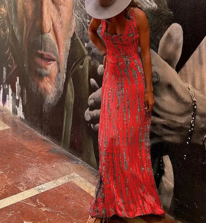 Mc | Benilda -Sexy fashion bohemian sleeveless with open back