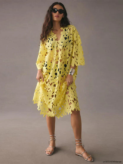 LP | Transparent Beach Dress