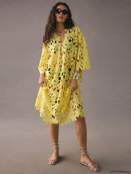 LP | Transparent Beach Dress