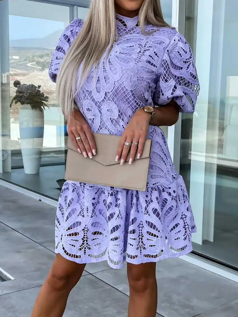 LP | Embroidered mini dress