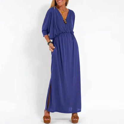 Mc | loose-fitting boho maxi dress