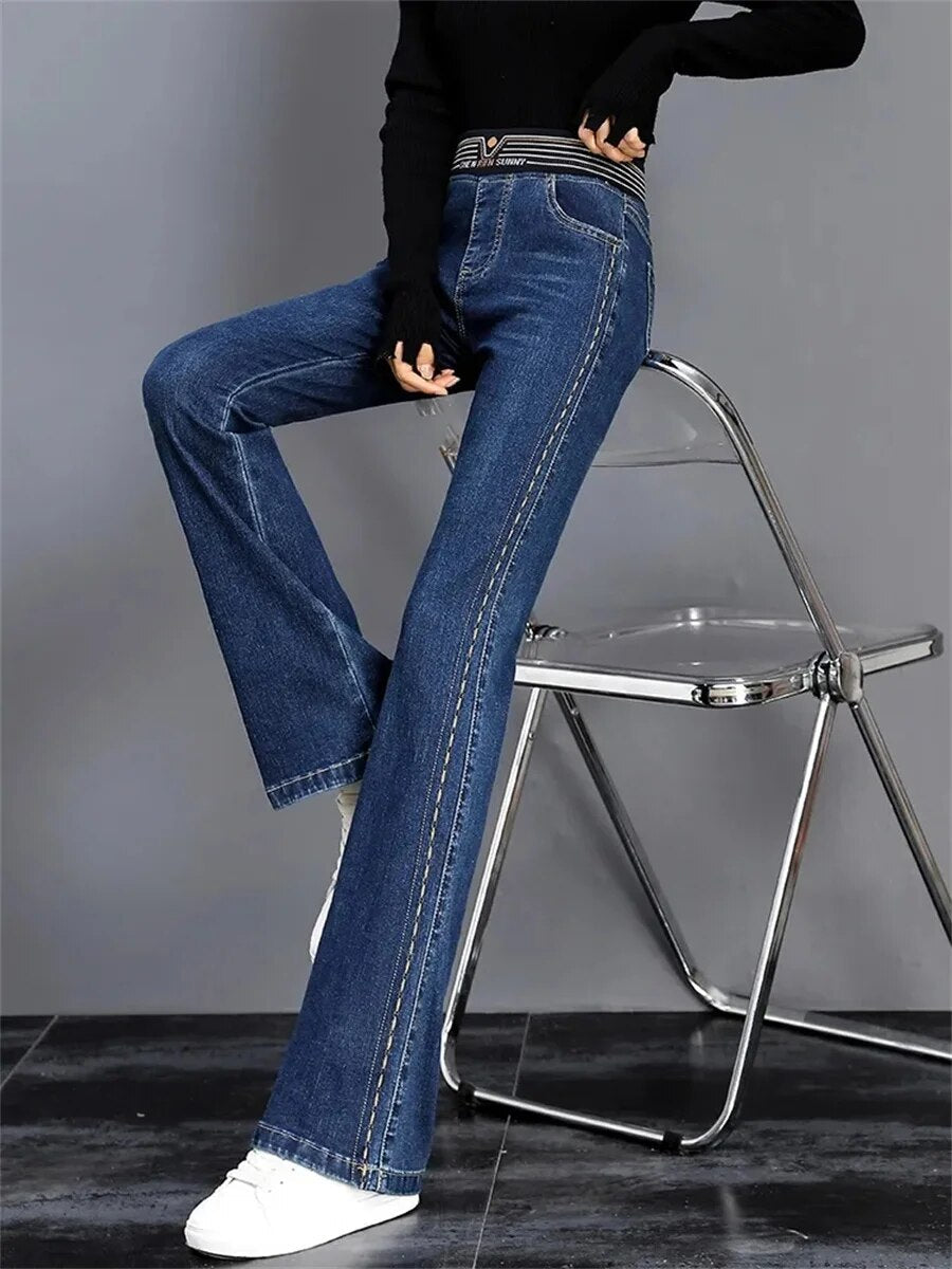 Nora - High-waisted jeans