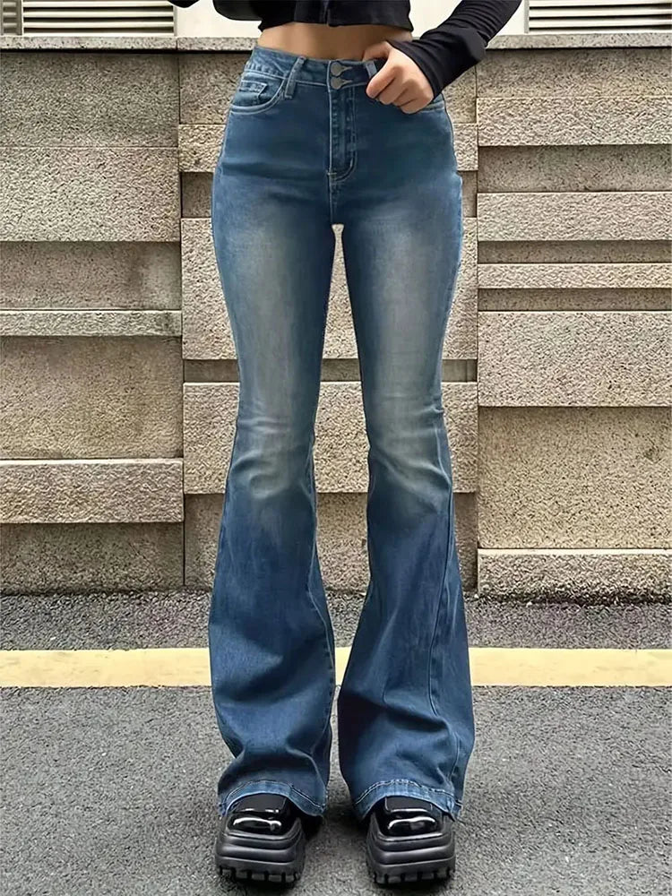 Laura | Flared jeans | Casual comfort | Soft denim