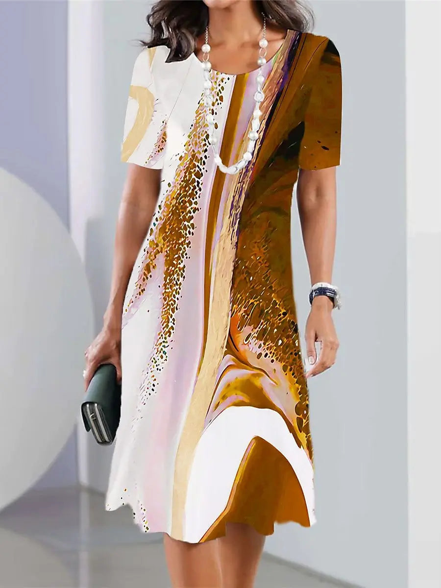 LP | Women's Vintage Print Dresses